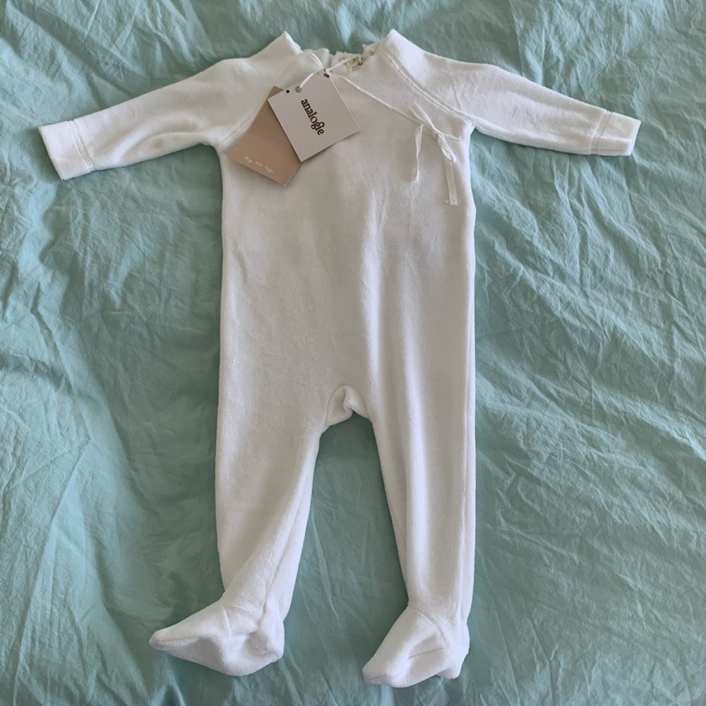 Lil legs white footsie